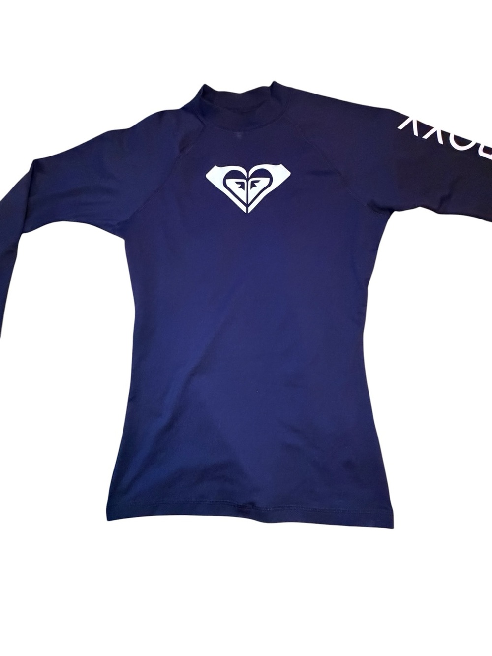Roxy Black and White Long Sleeve Rash Guard